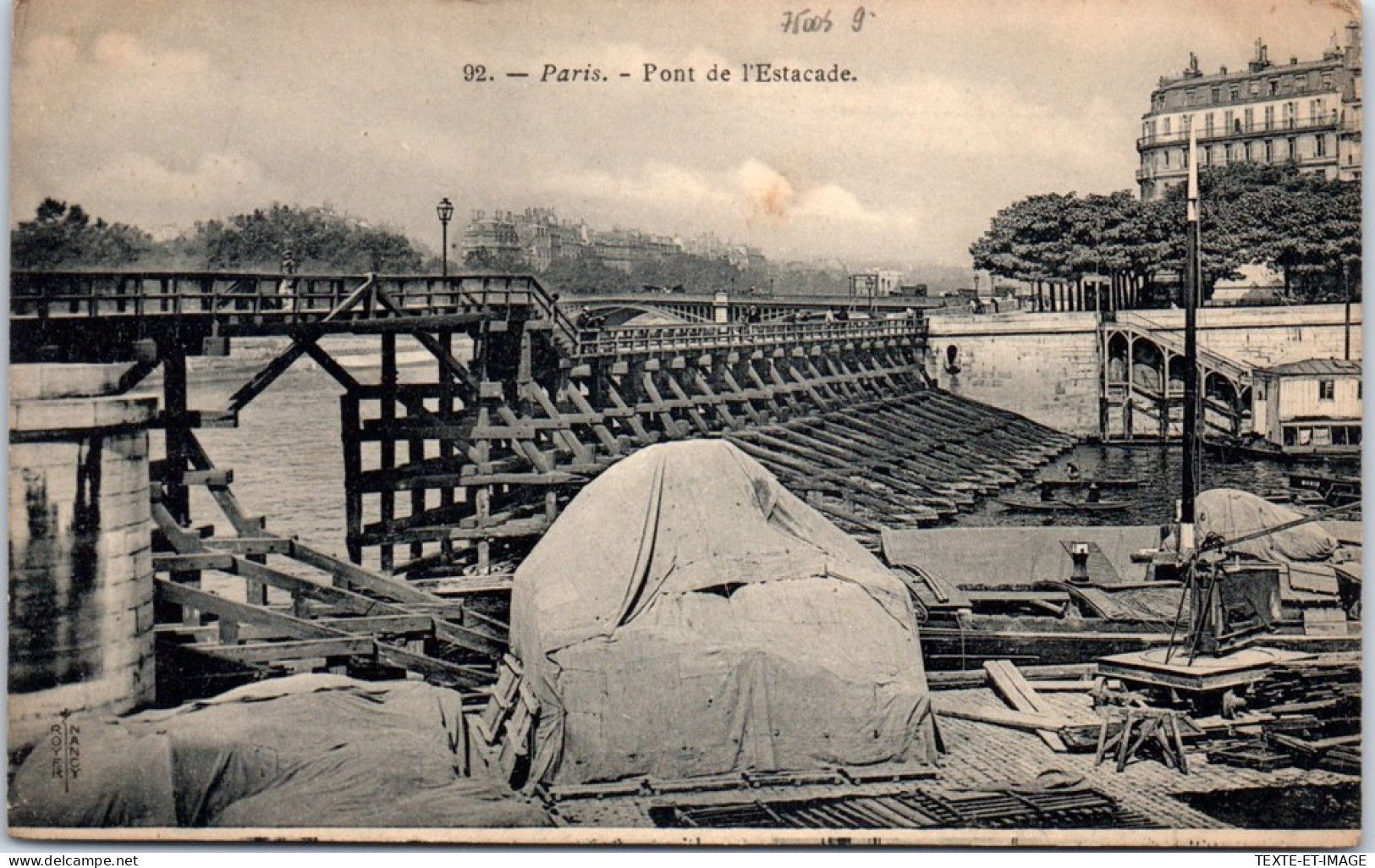 75004 PARIS - Pont De L'estacade. - Distrito: 04