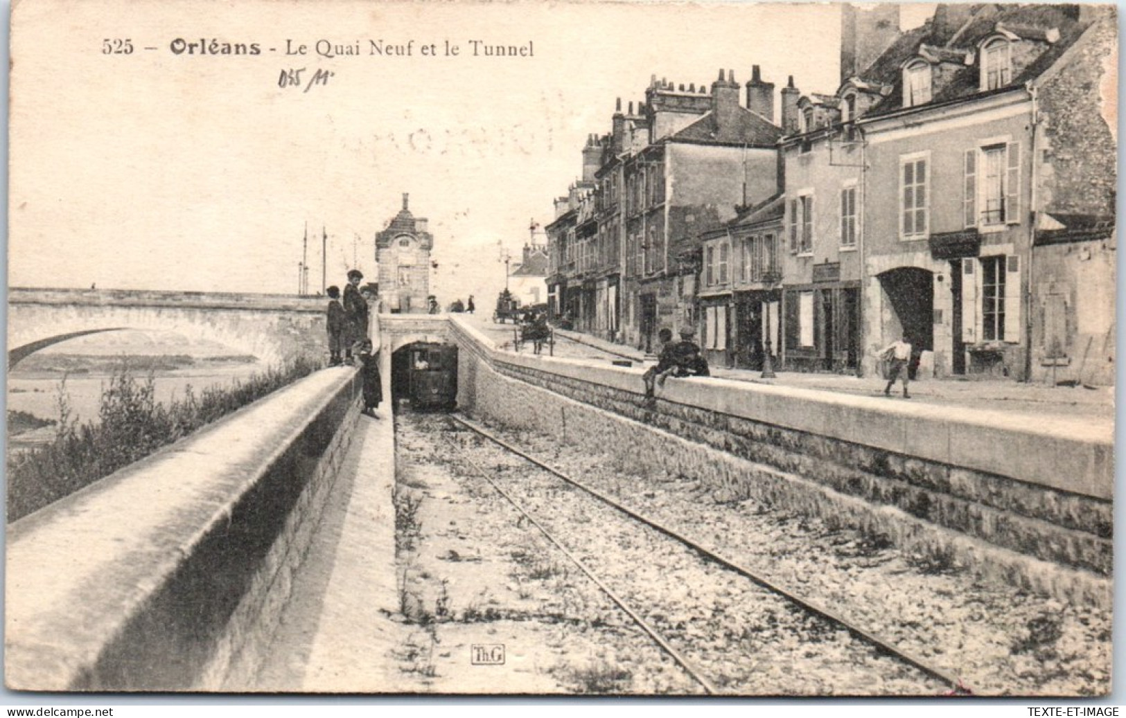 45 ORLEANS - Le Quai Neuf & Le Tunnel. - Orleans