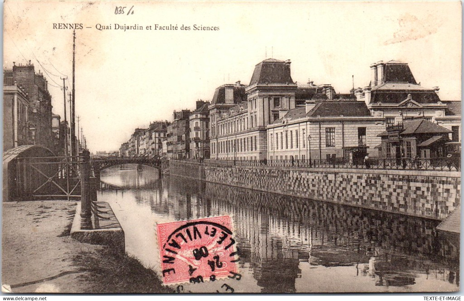 35 RENNES - Quai Dujardin Et Faculte Des Sciences  - Rennes