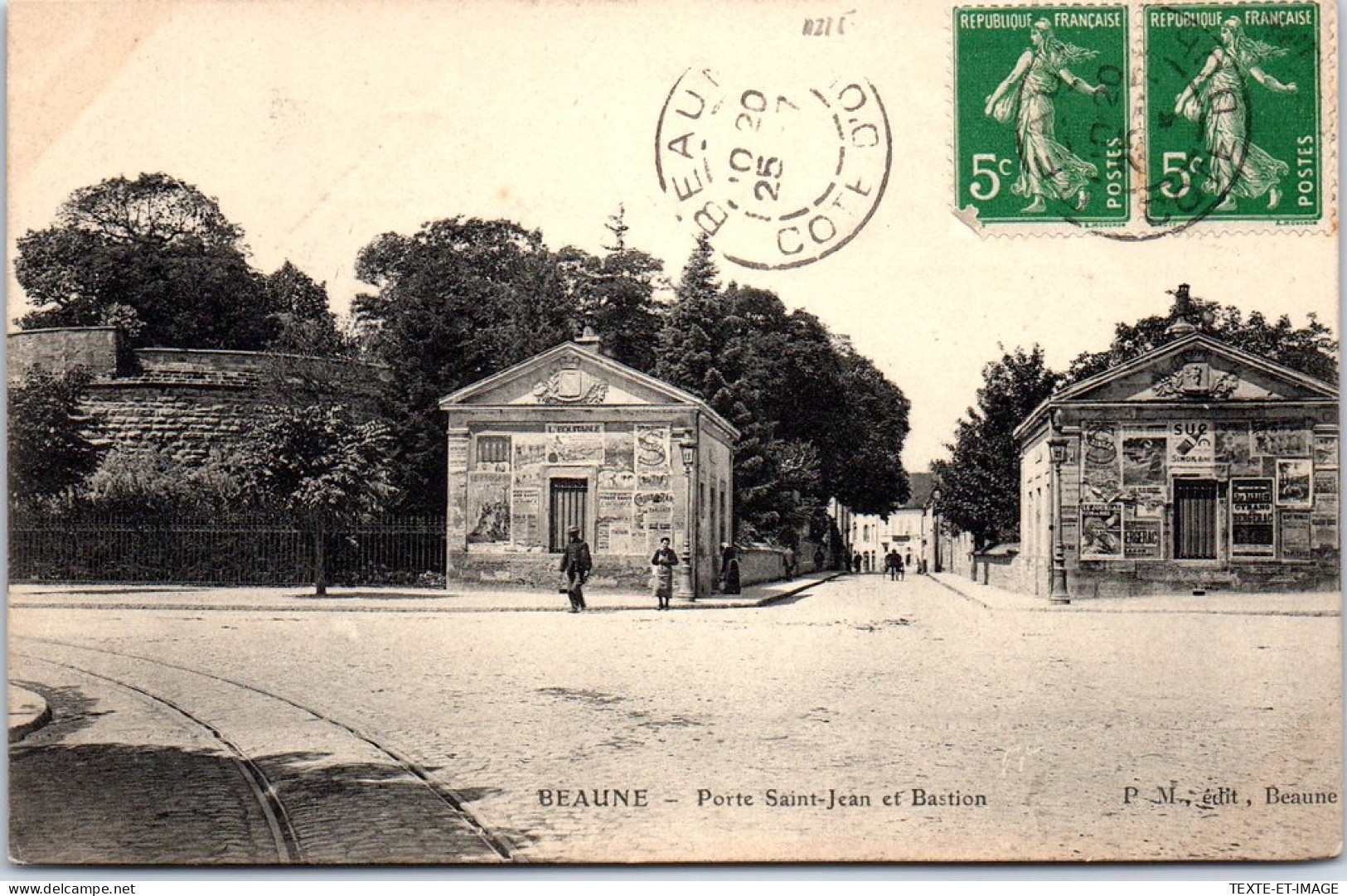 21 BEAUNE - Porte Saint Jean Et Bastion. - Beaune