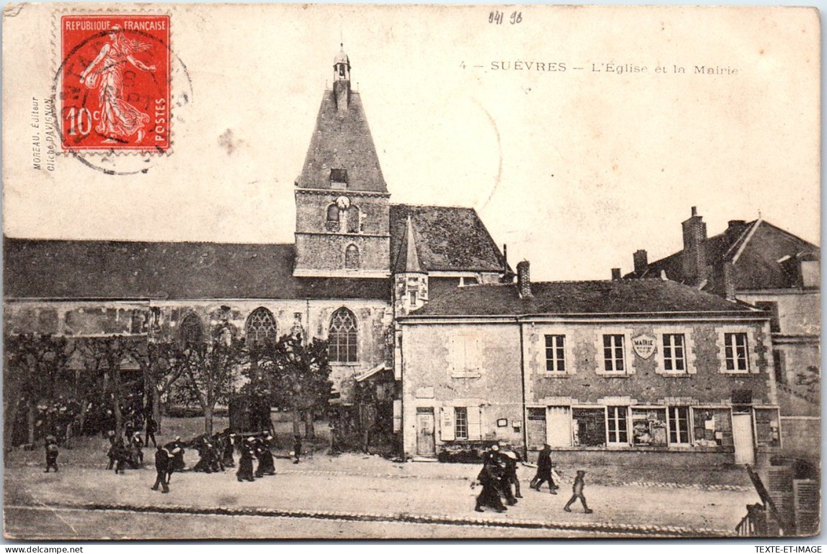 41 SUEVRES - L'eglise Et La Mairie. - Other & Unclassified