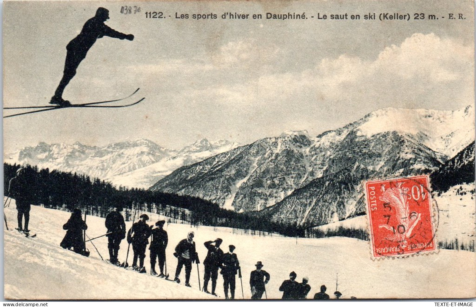 38 Sport D'hiver En Dauphine, Le Saut A Ski  - Sonstige & Ohne Zuordnung