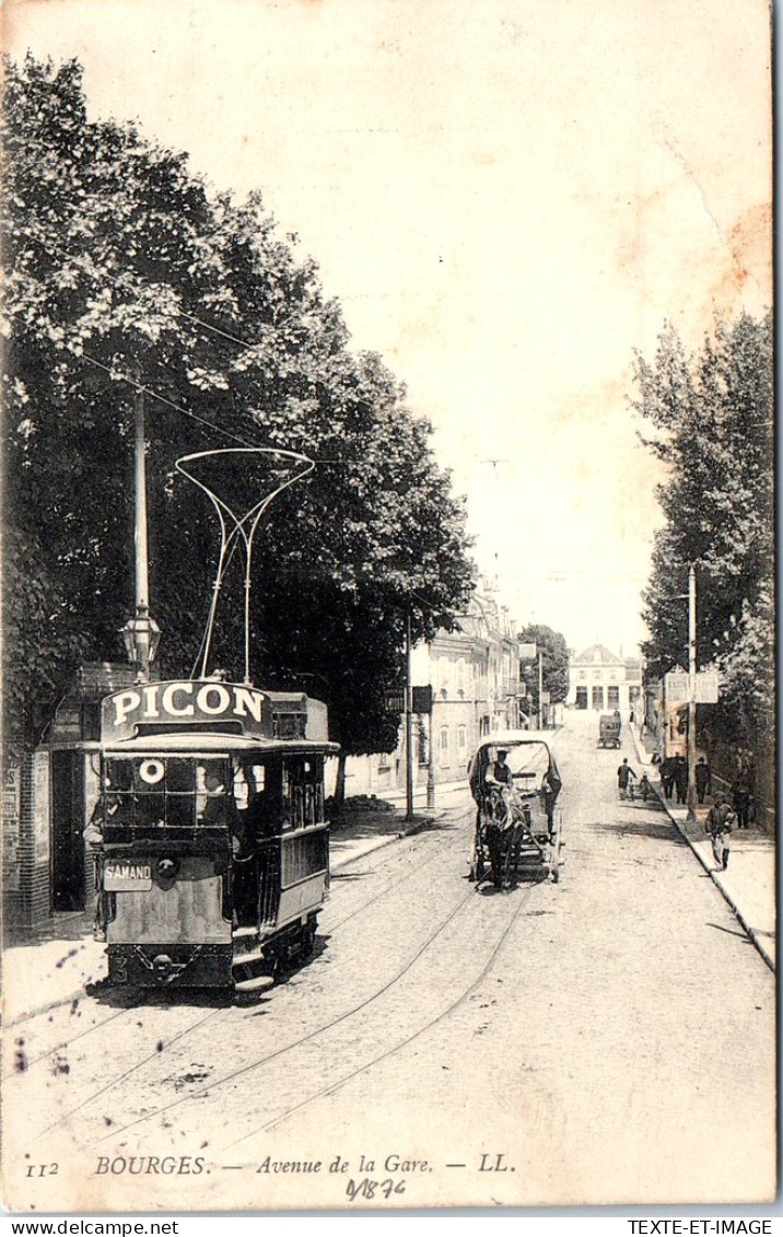 18 BOURGES - Avenue De La Gare (tramway) - Bourges