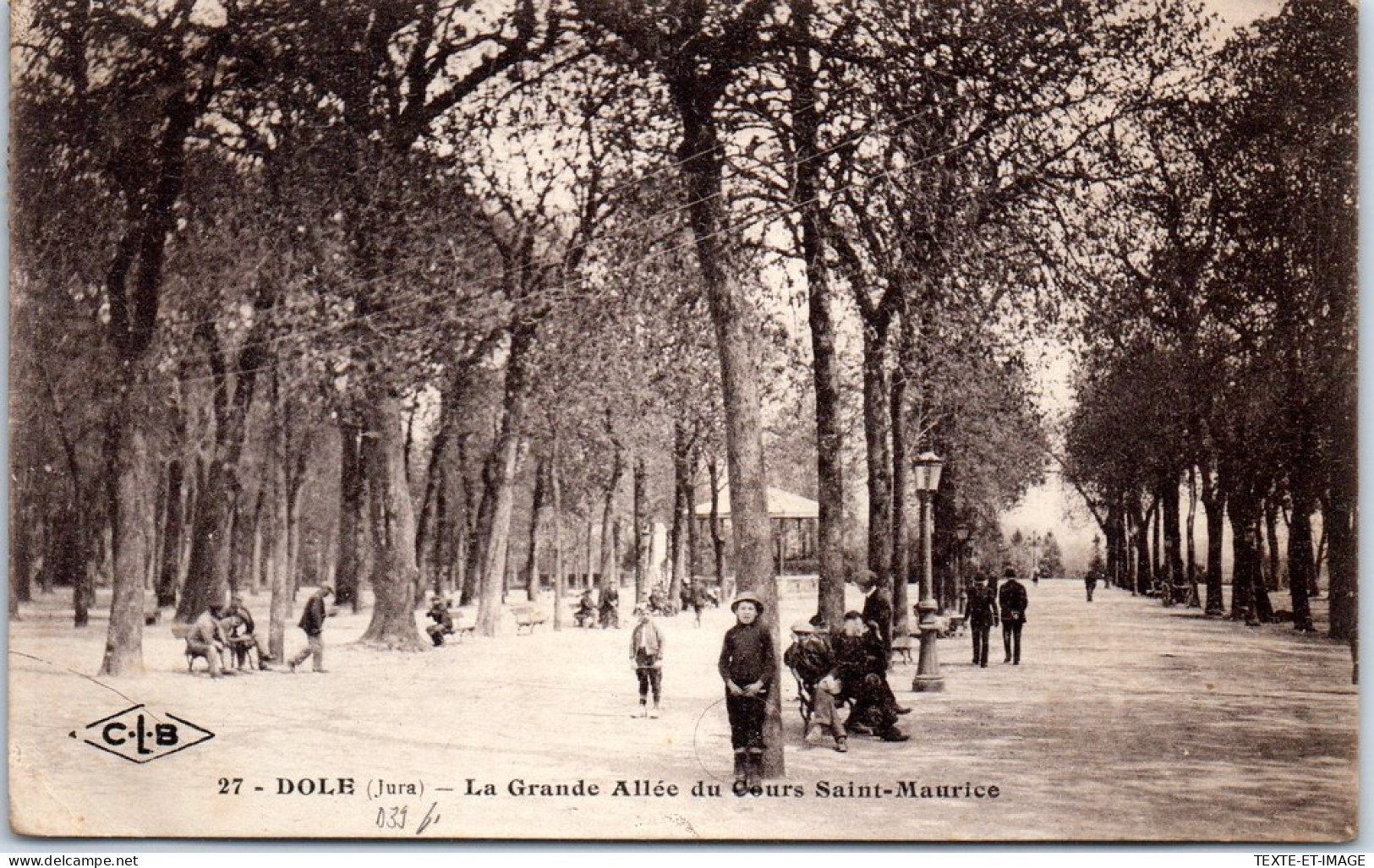 39 DOLE - La Grande Allee Du Cours Saint Maurice  - Dole