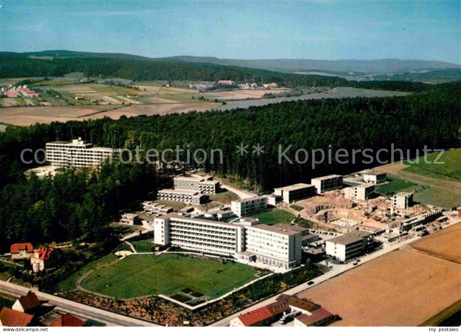 72907264 Bad Driburg Fliegeraufnahme Sanatorium Berlin Fachklinik Rosenberg Alha - Bad Driburg