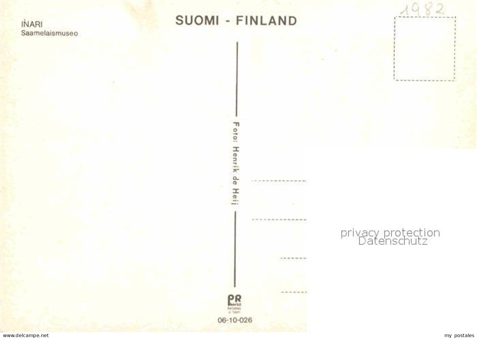 72907232 Inari Saamelaismuseo Inari - Finlandia