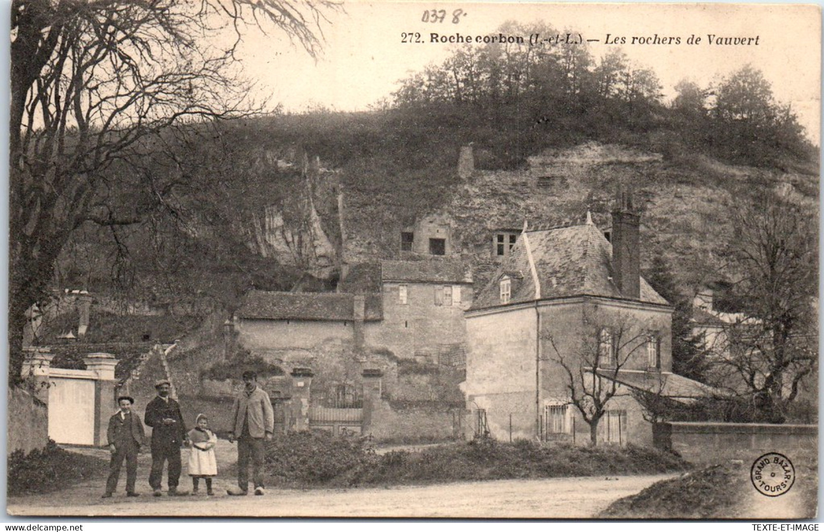 37 ROCHECORBON - Les Rochers De Vauvert - Autres & Non Classés