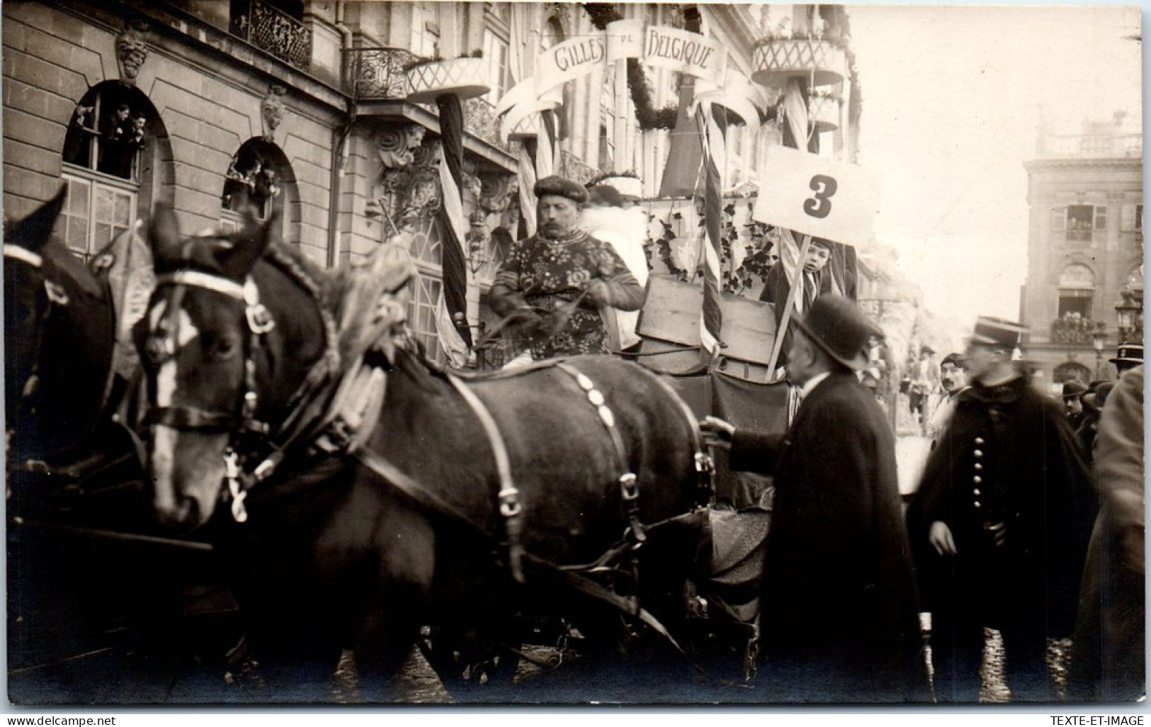 54 NANCY - CARTE PHOTO - Cavalcade Mardi Gras  - Nancy