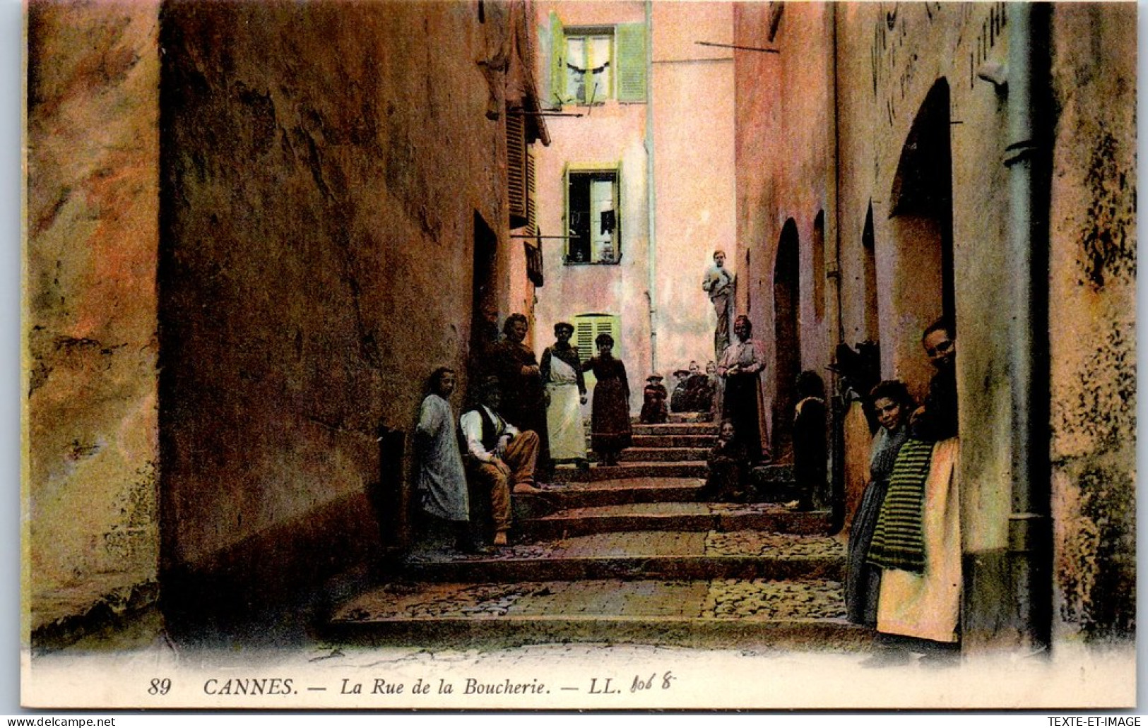 06 CANNES - La Rue De La Boucherie. - Cannes