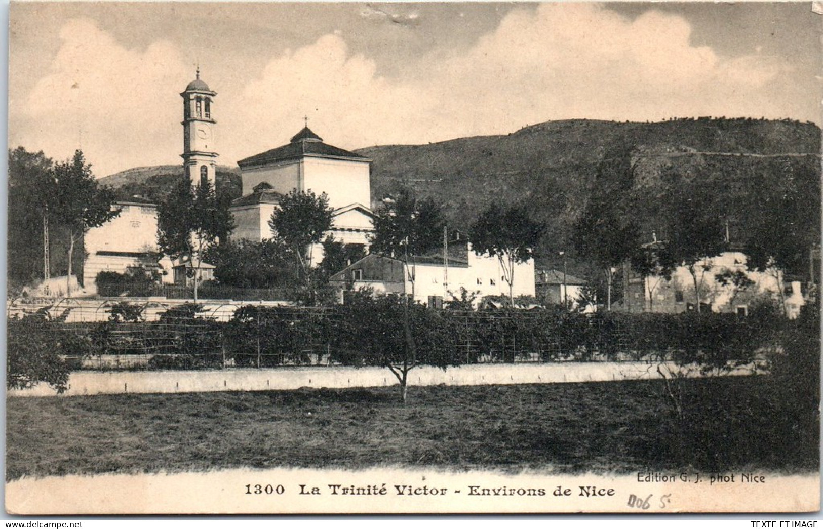 06 LA TRINITE SAINT VICTOR - Vue Partielle, L'eglise. - Other & Unclassified