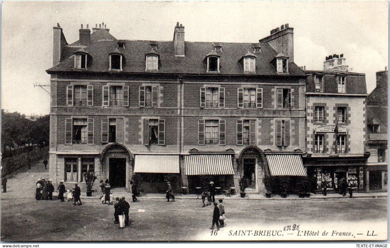 22 SAINT BRIEUC - L'hotel De France. - Saint-Brieuc