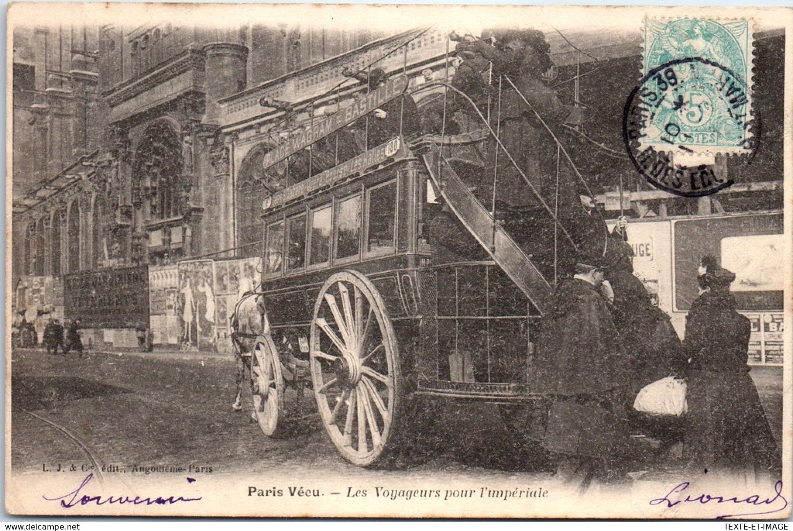 75 PARIS - Paris Vecu - Les Voyageurs Pour L'imperiale  - Ambachten In Parijs