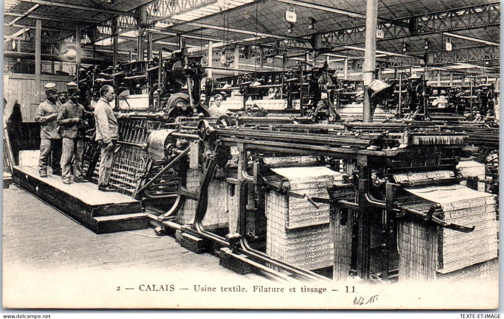 62 CALAIS - Usine Textile, Filature Et Tissage  - Calais