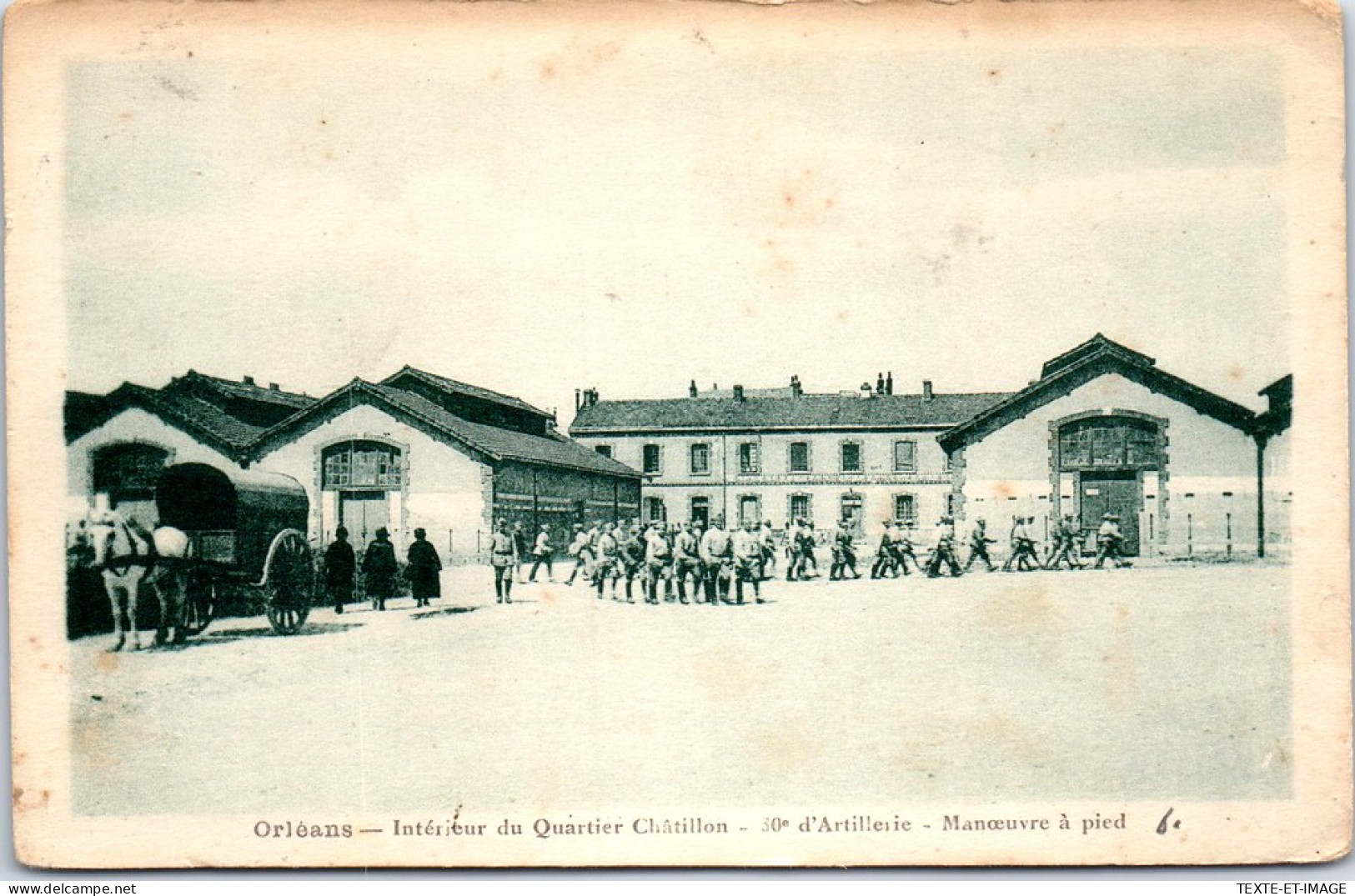 45 ORLEANS - Quartier Chatillon, Manœuvre A Pied. - Orleans