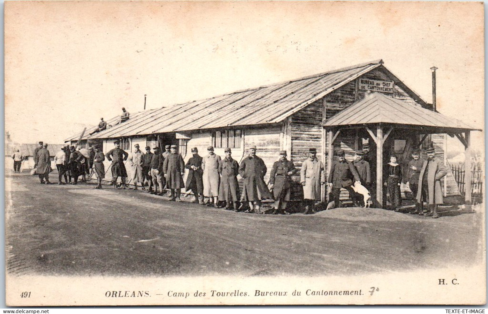 45 ORLEANS - Bureau Du Cantonnement Camp Des Tourelles - Orleans