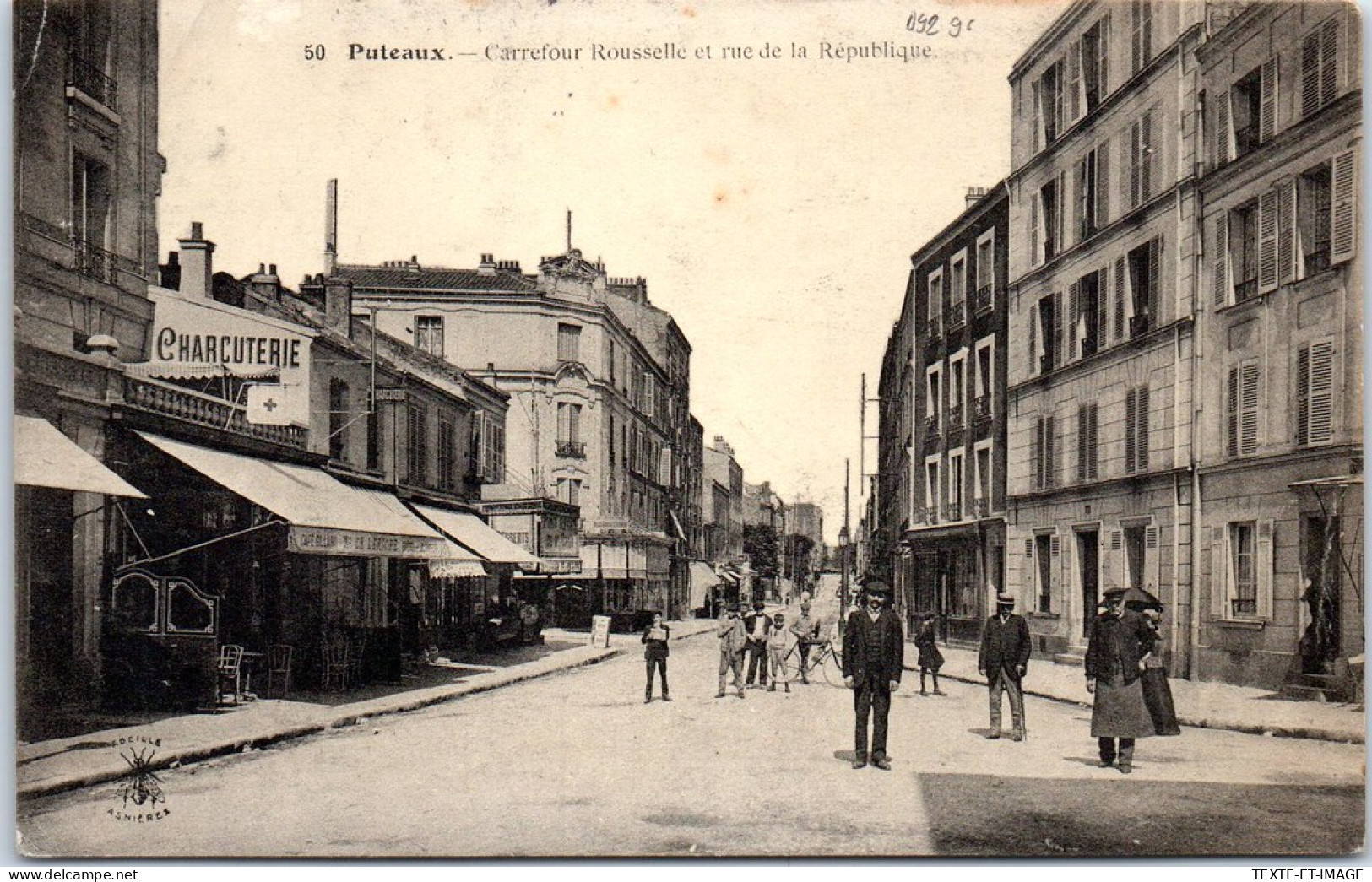 92 PUTEAUX - Carrefour Rousselle & Rue De La Republique  - Puteaux