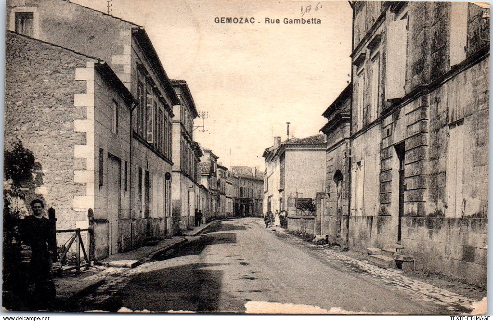17 GEMOZAC - La Rue Gambetta  - Other & Unclassified