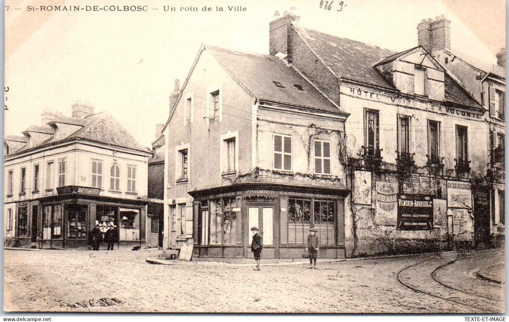 76 SAINT ROMAIN DE COLHOSC - Un Coin De La Ville  - Saint Romain De Colbosc