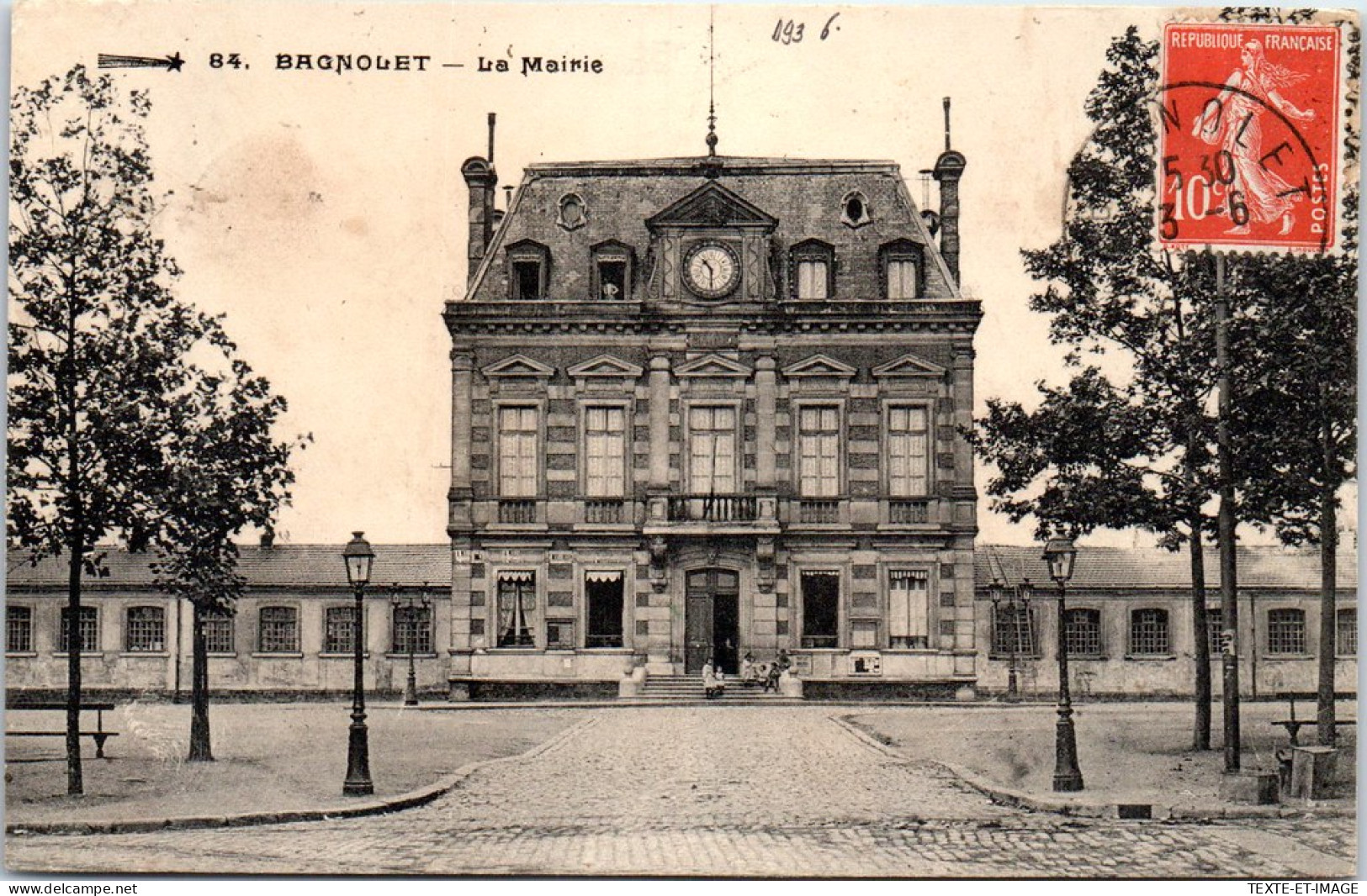 93 BAGNOLET - Vue D'ensemble De La Mairie/ - Bagnolet
