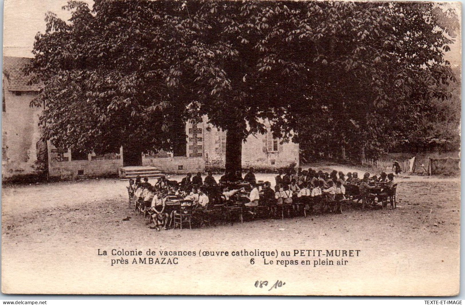 87 PETIT MURET - La Colonie De Vacances, Repas En Plein Air  - Sonstige & Ohne Zuordnung
