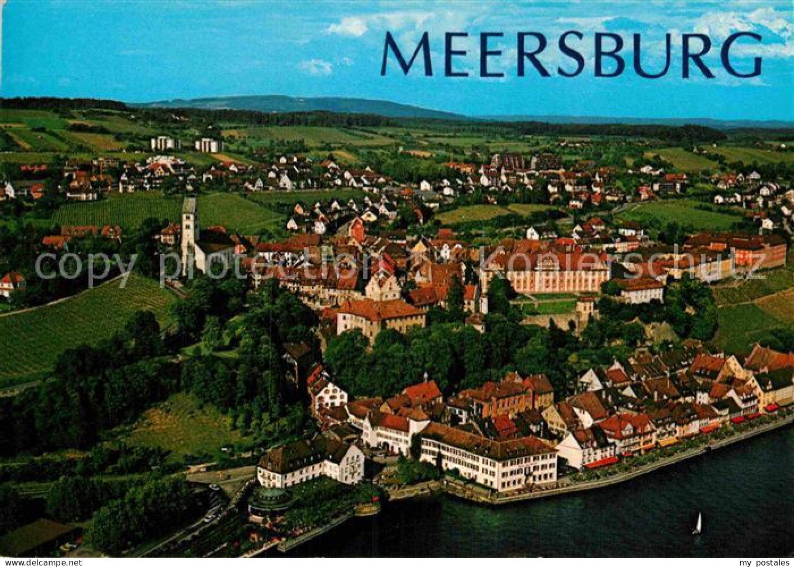 72906996 Meersburg Bodensee Fliegeraufnahme Meersburg - Meersburg