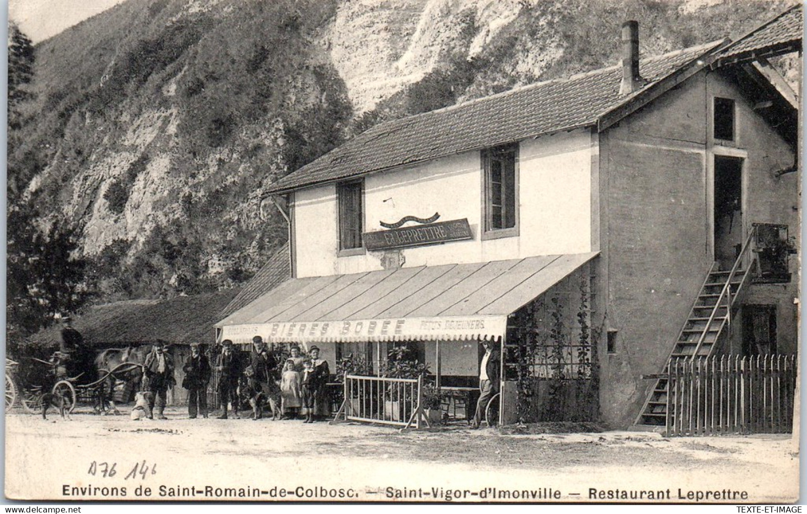 76 SAINT VIGOR D'IMONVILLE - Le Restaurant LEPRETTRE - Otros & Sin Clasificación