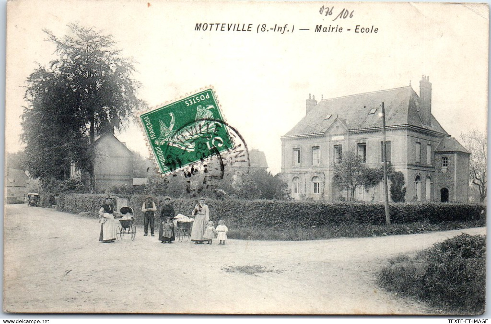 76 MOTTEVILLE - La Mairie Et L'ecole. - Other & Unclassified