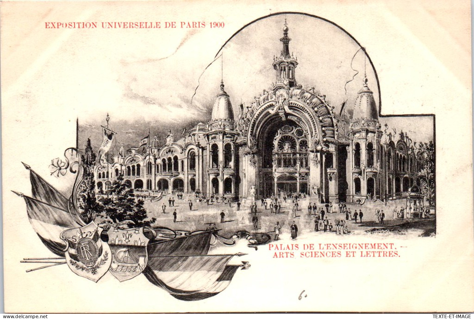 75 PARIS - EXPOSITION UNVIVERSELLE - Palais De L'enseignement  - Expositions