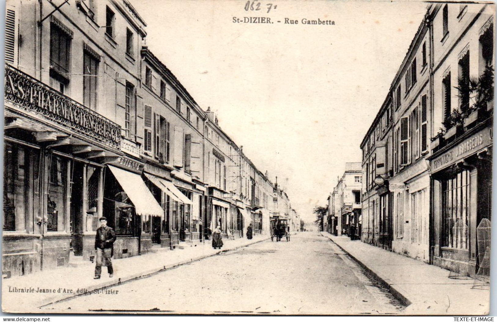 52 SAINT DIZIER - La Rue Gambetta. - Saint Dizier