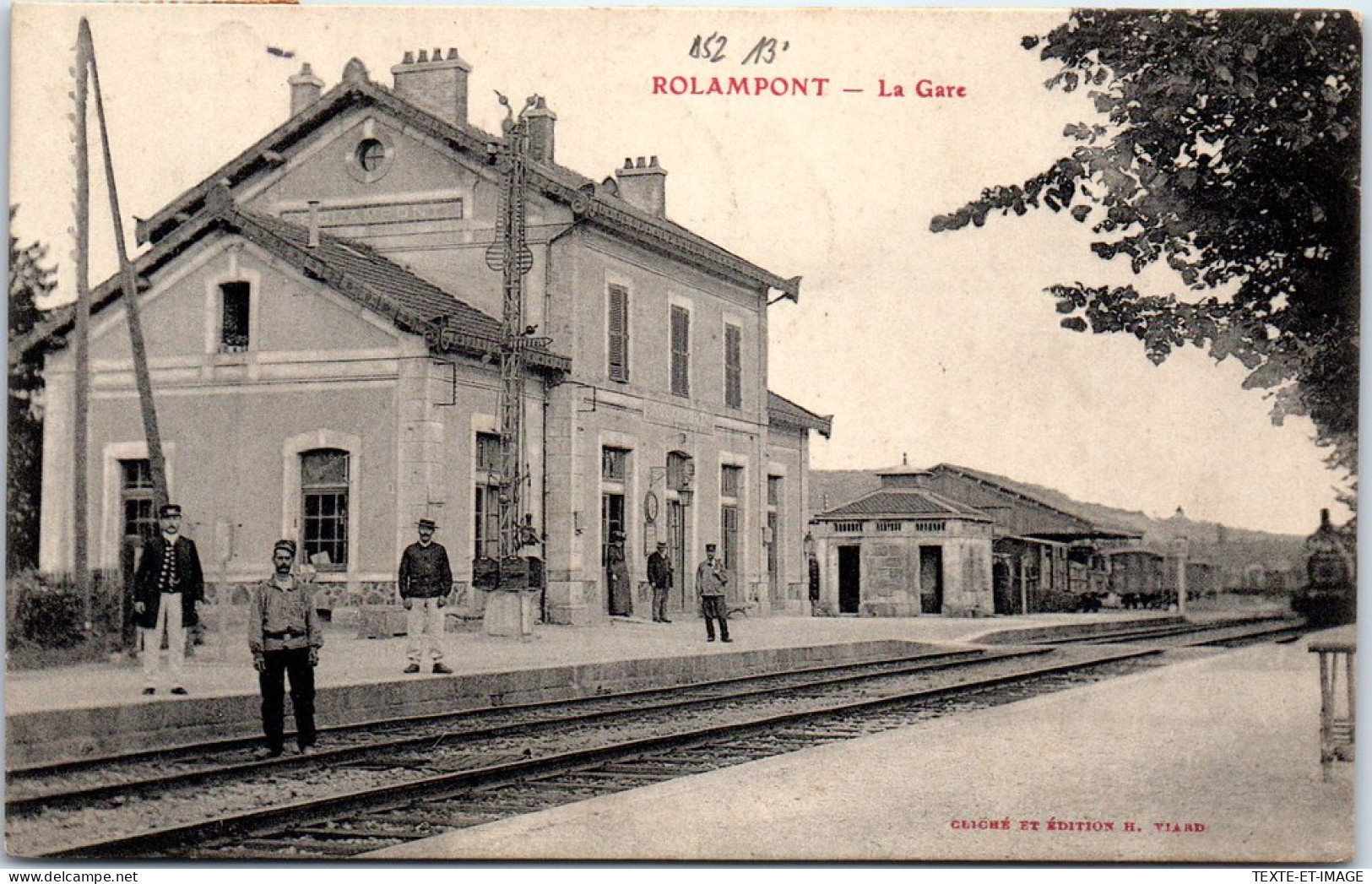 52 ROLAMPONT - La Gare. - Andere & Zonder Classificatie