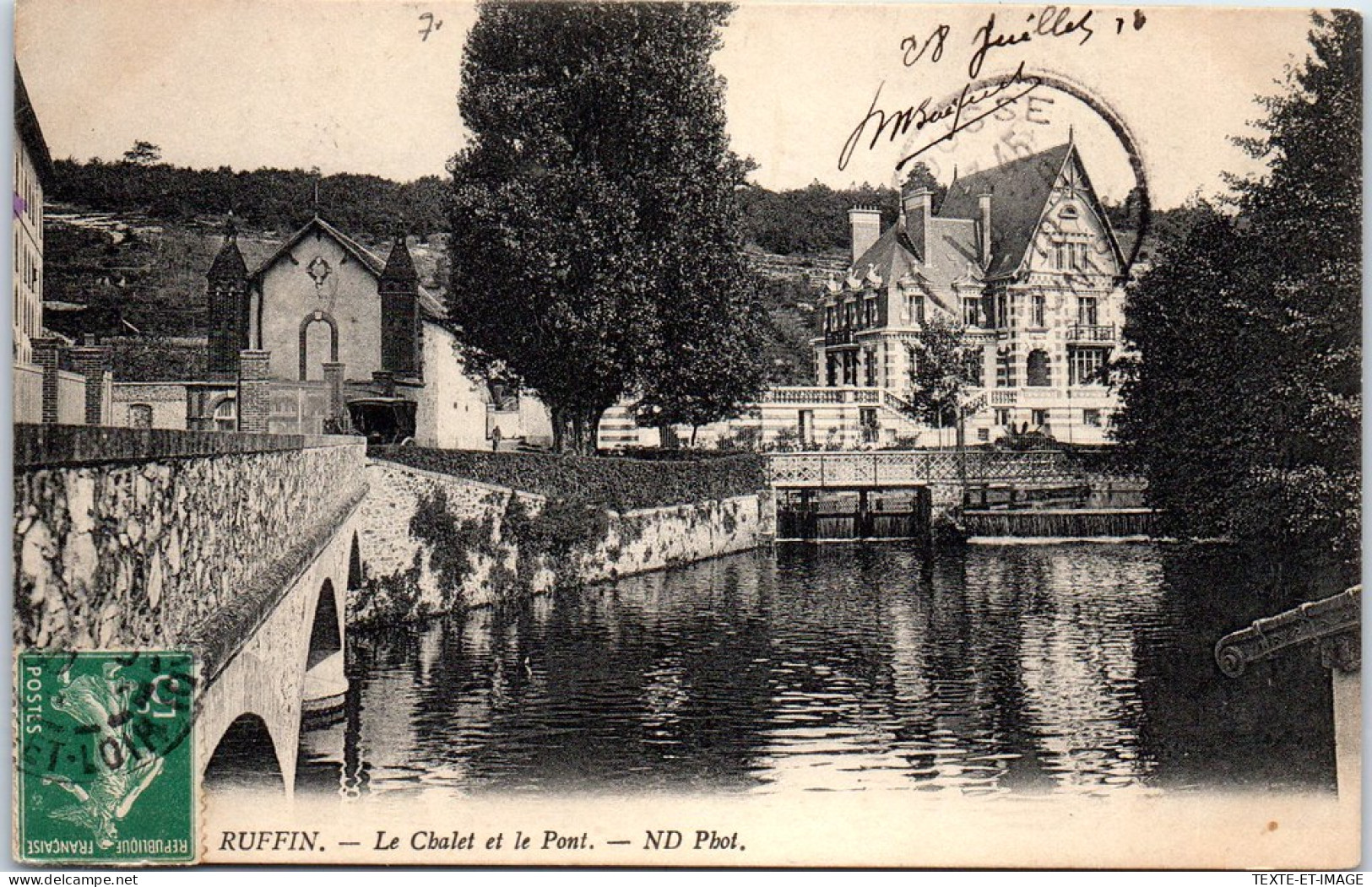 89 RUFFIN - Le Chalet Et Le Pont. - Other & Unclassified