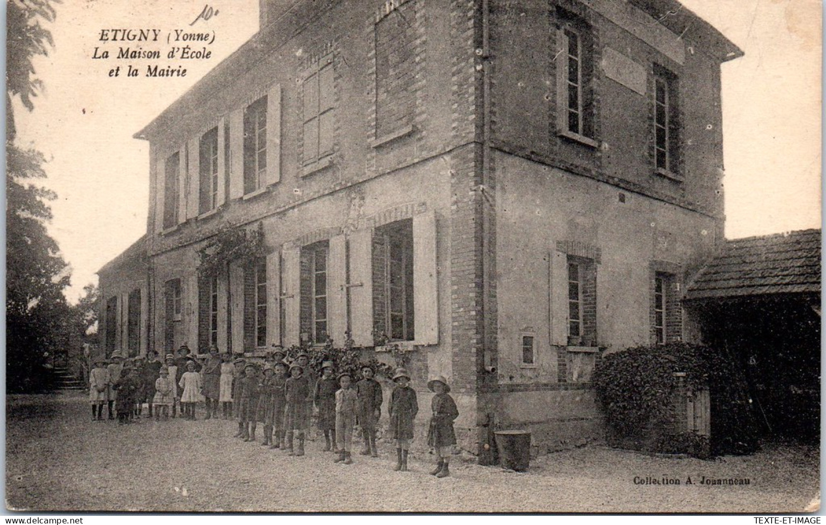 89 ETIGNY - La Mairie D'ecole Et La Mairie. - Other & Unclassified