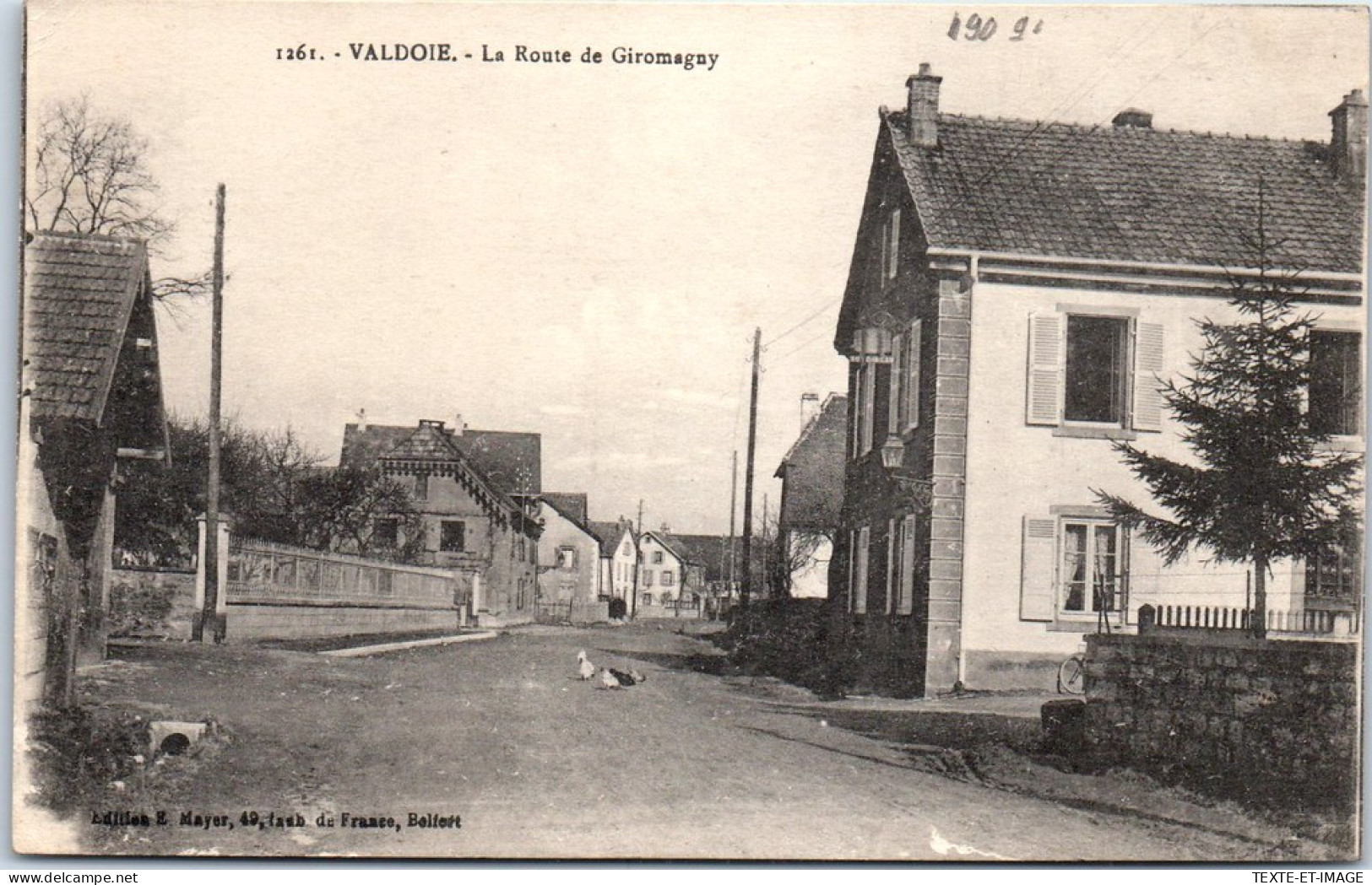 90 VALDOIE - La Route De Giromagny. - Valdoie