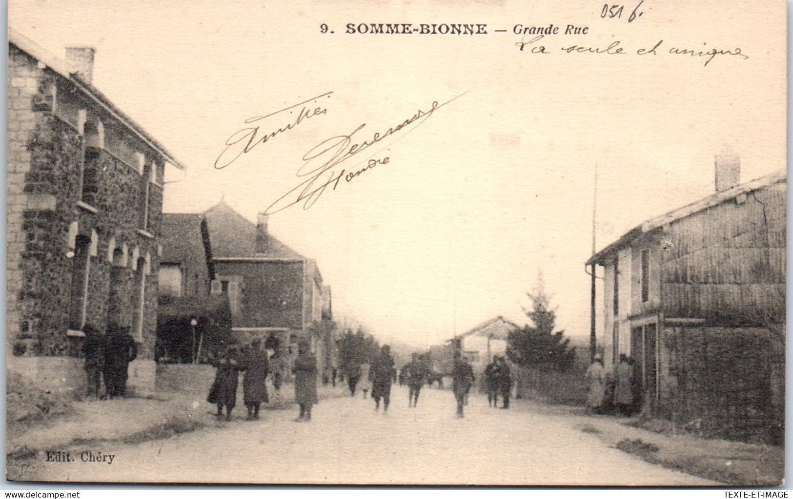51 SOMME BIONNE - Grande Rue.  - Other & Unclassified