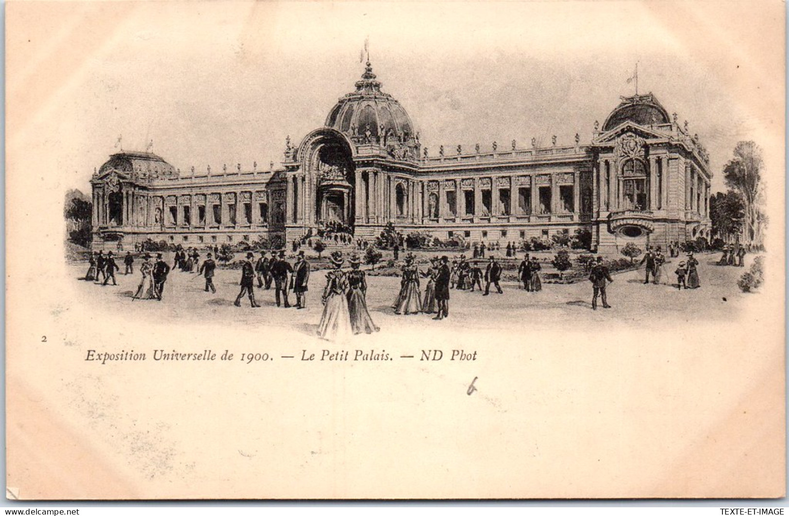 75 PARIS - EXPOSITION 1900 - Vue Du Petit Palais  - Exposiciones