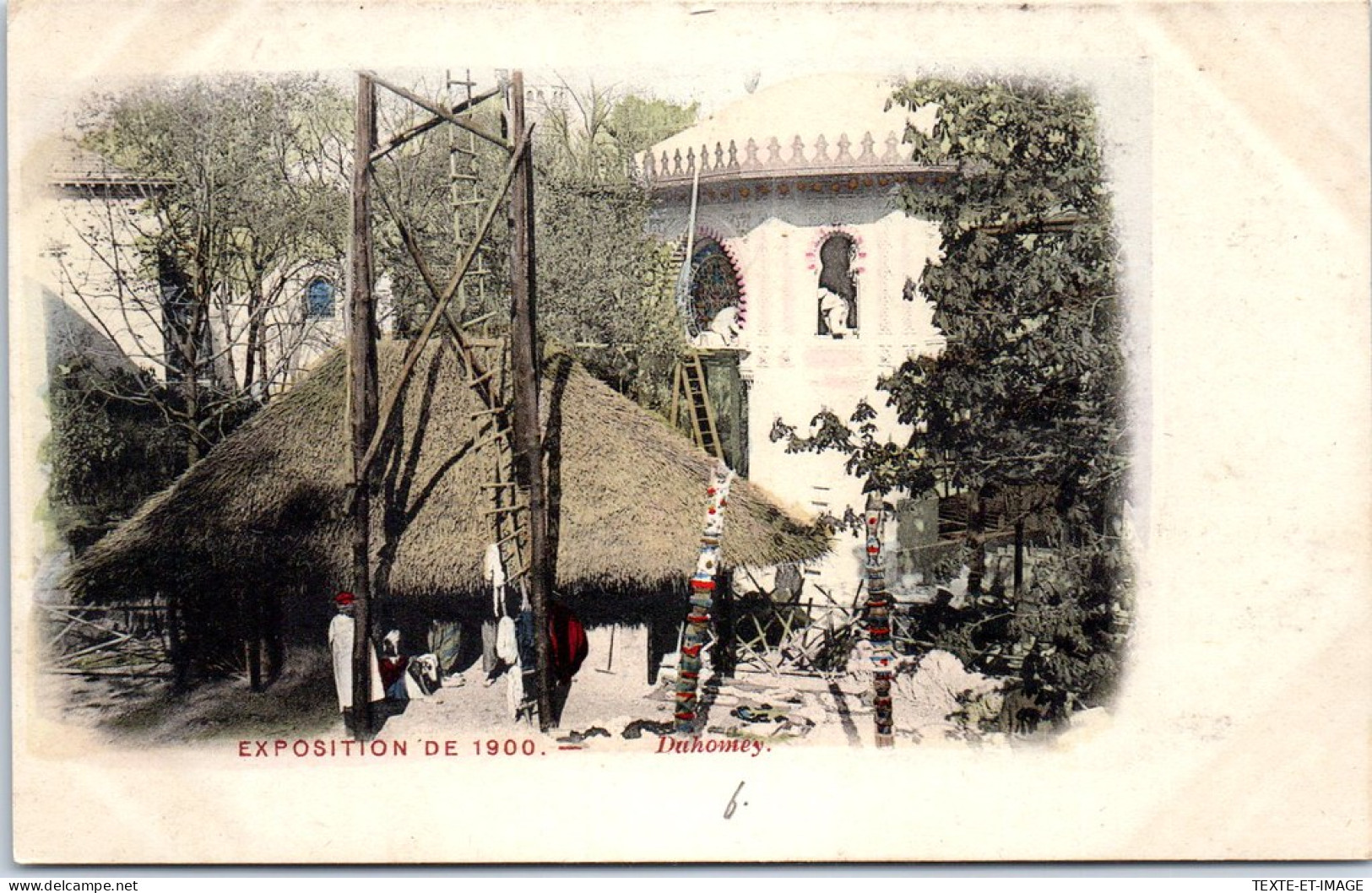 75 PARIS - EXPOSITION 1900 - Pavillon Du Dahomey  - Tentoonstellingen