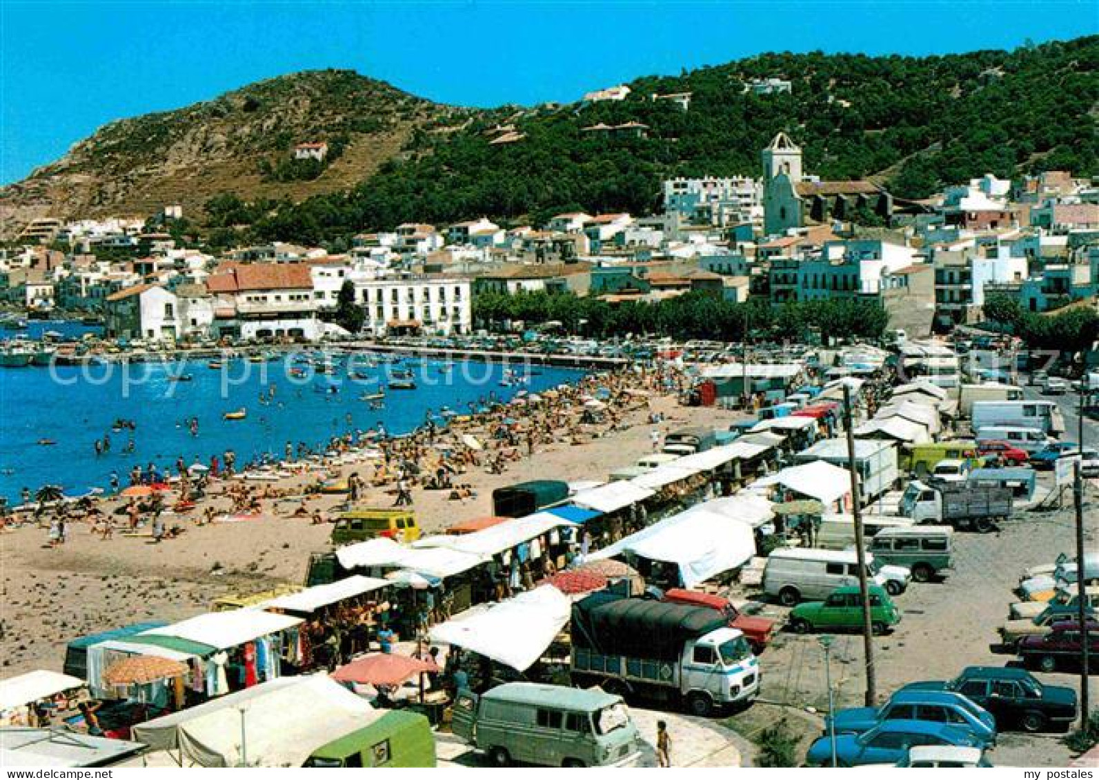 72906974 Selva Costa Brava Hafen Strand Markt Selva Costa Brava - Sonstige & Ohne Zuordnung