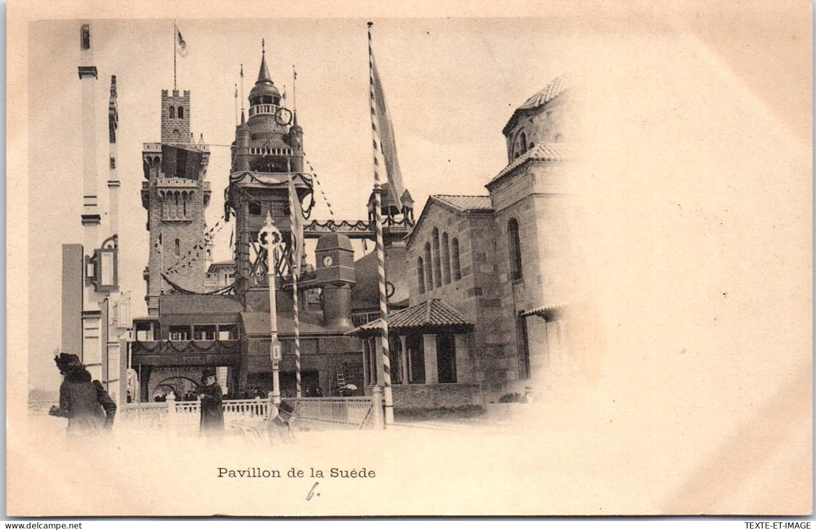 75 PARIS - EXPOSITION 1900 - Pavillon De La Suede  - Mostre
