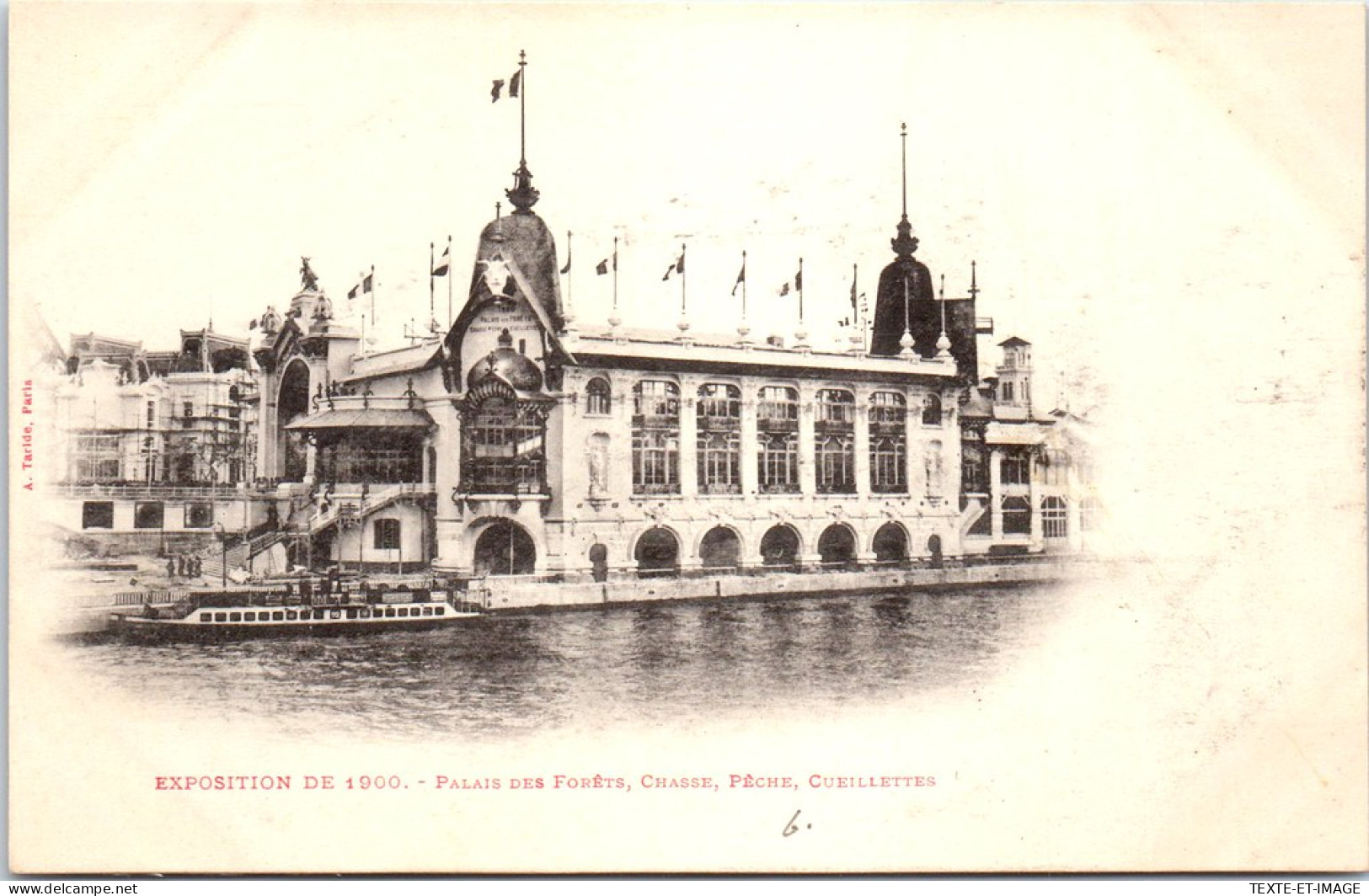 75 PARIS - EXPOSITION 1900 - Palais Chasse Peche Foret  - Ausstellungen