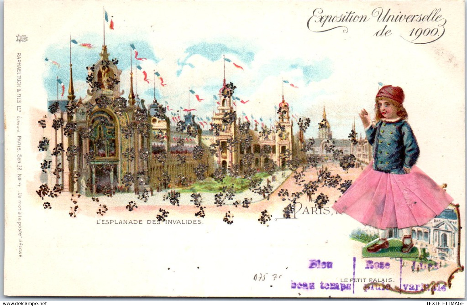 75 PARIS - EXPOSITION 1900 - L'esplanade Des Invalides. - Tentoonstellingen