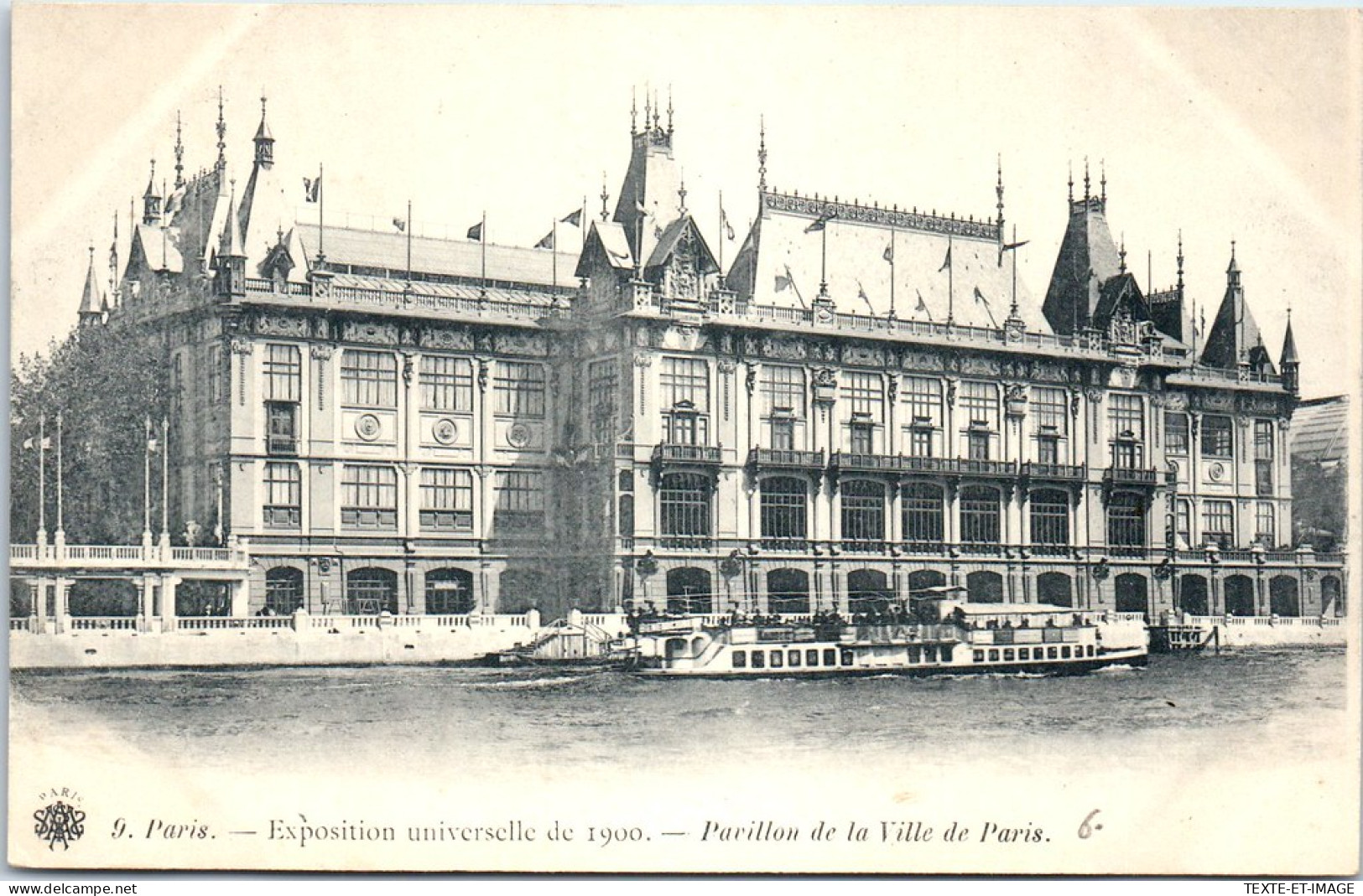 75 PARIS - EXPOSITION 1900 - Le Palais De La Ville De Paris  - Ausstellungen