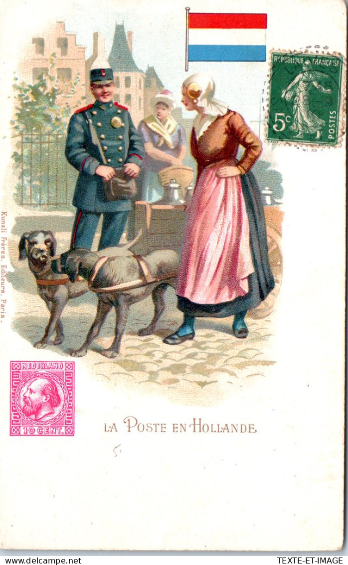 THEMES - LA POSTE - En Hollande - Timbres (représentations)