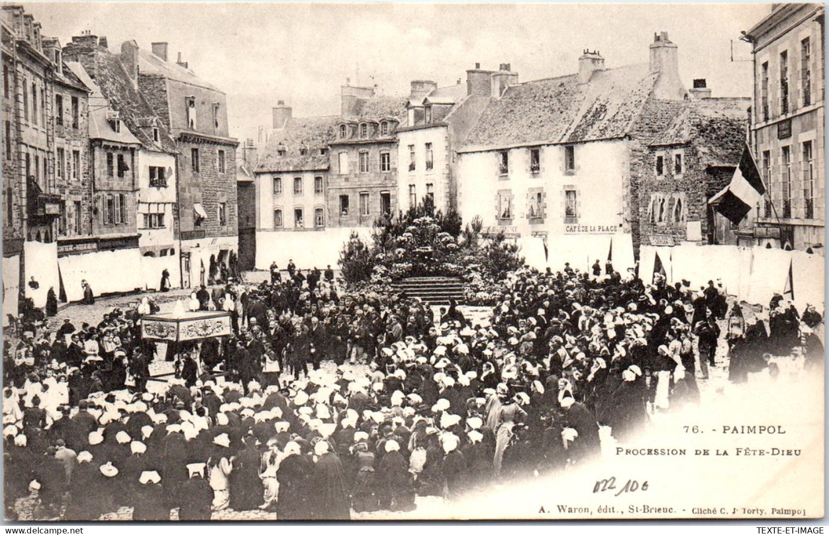 22 PAIMPOL - Procession De La Fete Dieu. - Paimpol