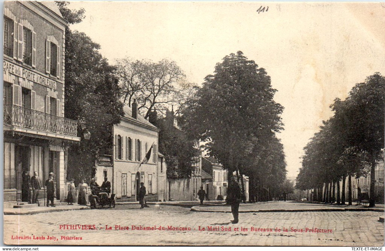 45 PITHIVIERS - Le Mail Sud Et Sous Prefecture. - Pithiviers