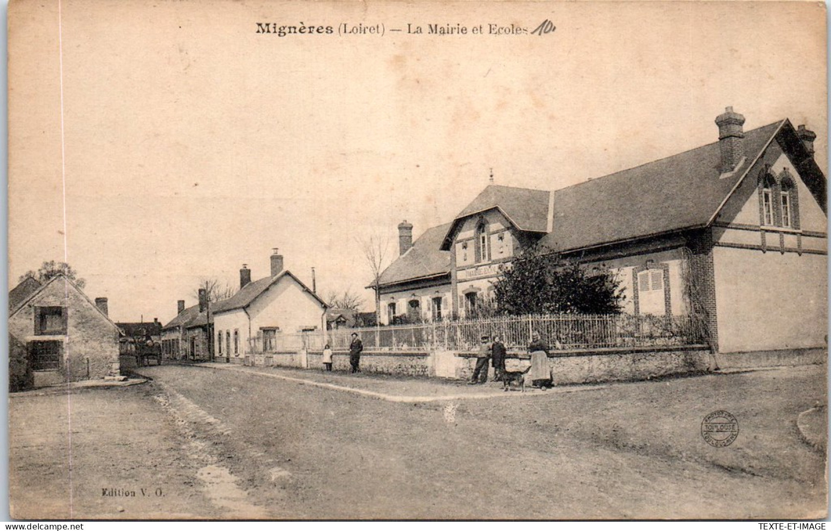 45 MIGNIERES - La Mairie Et Ecole. - Other & Unclassified