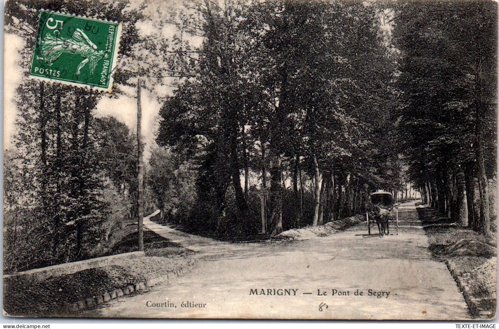 45 MARIGNY - Le Pont De Sergy. - Other & Unclassified