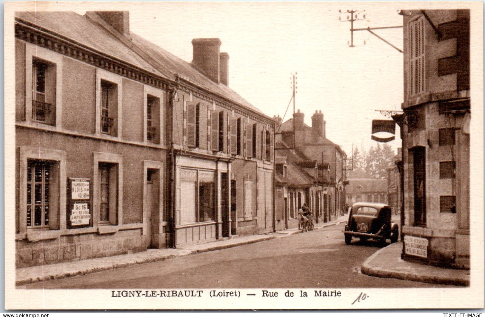 45 LIGNY LE RIBAULT - Rue De La Mairie. - Other & Unclassified