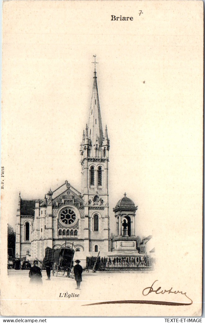 45 BRIARE - Vue D'ensemble De L'eglise. - Briare