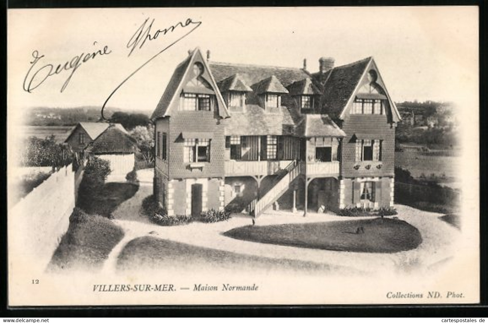 CPA Villers-sur-Mer, Mainson Normande  - Villers Sur Mer