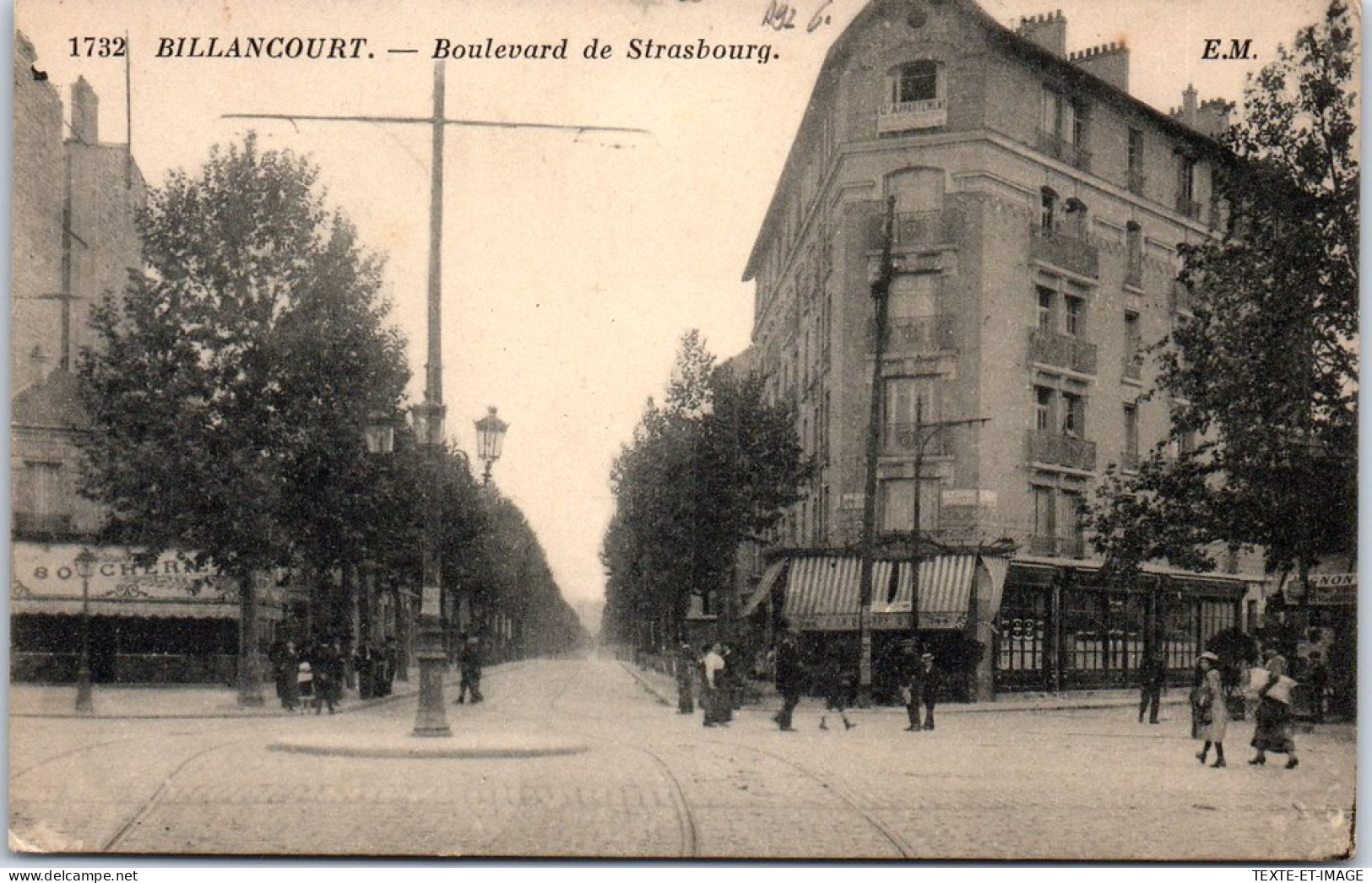 92 BILLANCOURT - Vue Sur Le Bld De Strasbourg. - Boulogne Billancourt